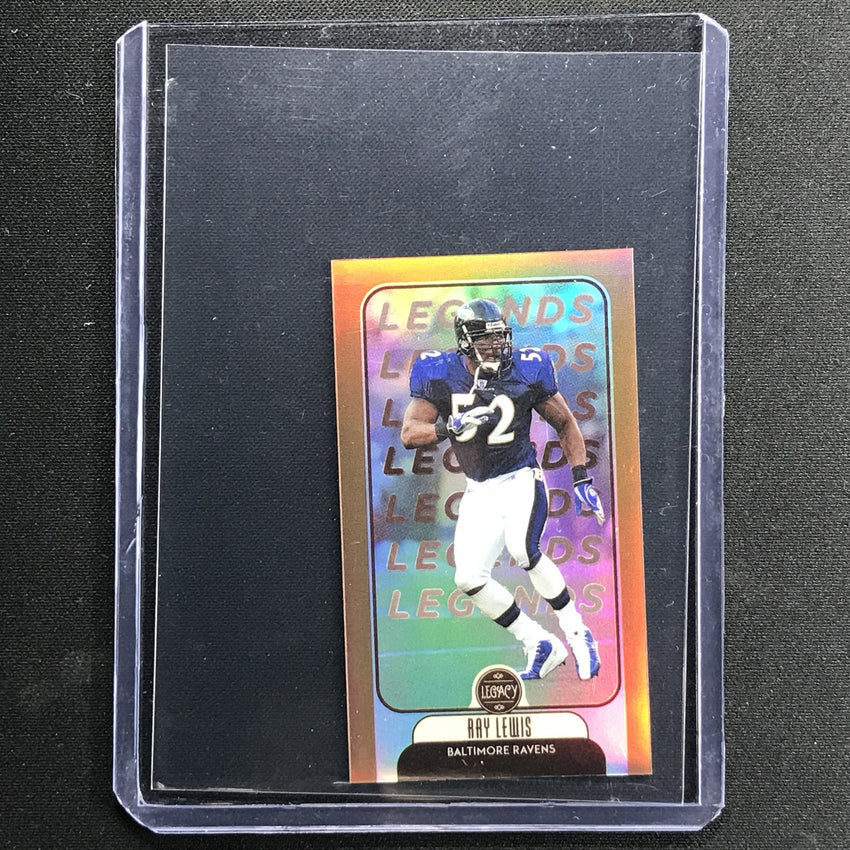 2021 Legacy Ray Lewis Legends Premium Edition Mini Bronze 32/100