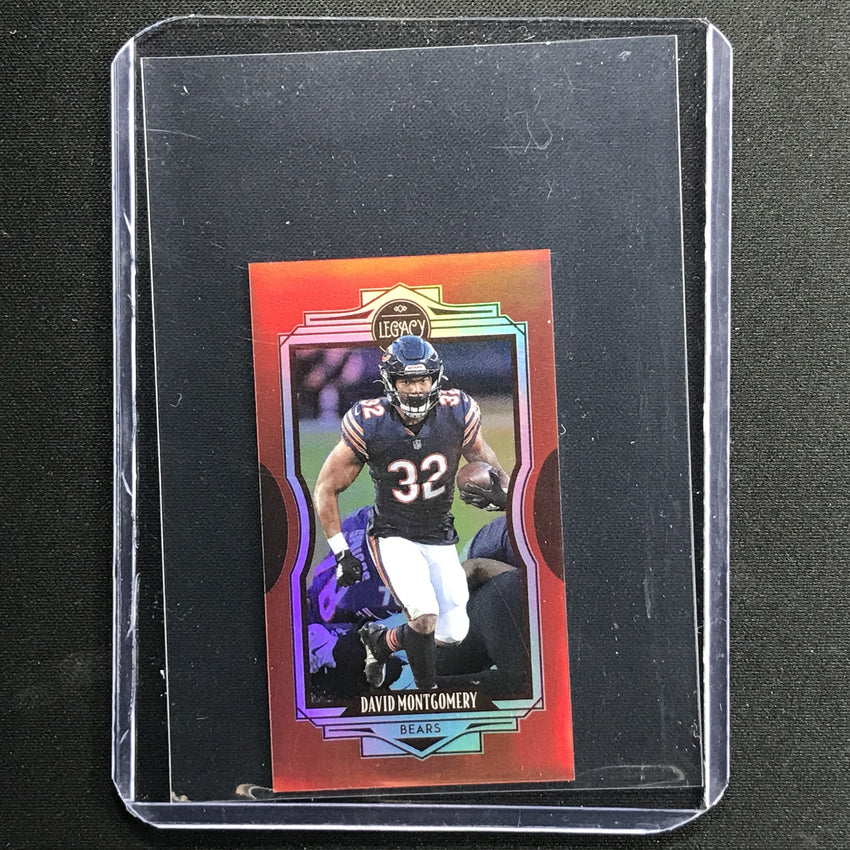 2021 Legacy David Montgomery Premium Edition Mini Ruby 49/75