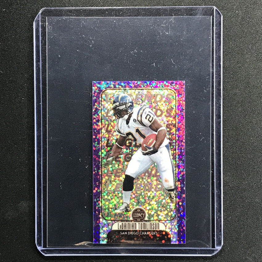 2021 Legacy Ladainian Tomlinson Premium Edition Mini Amethyst 8/10