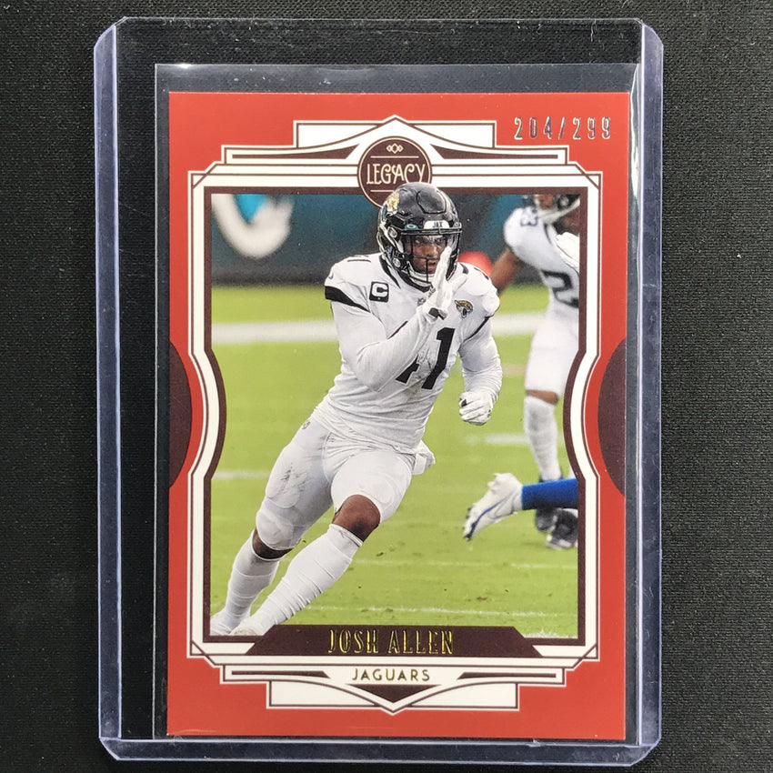 2021 Legacy JOSH ALLEN Base Red 204/299