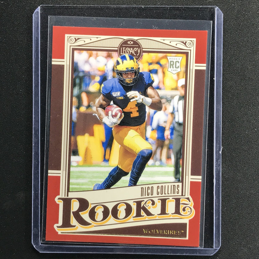 2021 Legacy NICO COLLINS Rookie Red 30/299