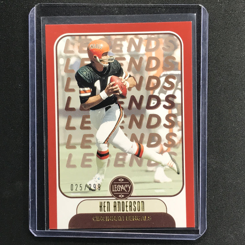 2021 Legacy KEN ANDERSON Legends Red 25/299