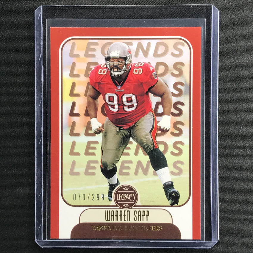 2021 Legacy WARREN SAPP Legends Red 70/299