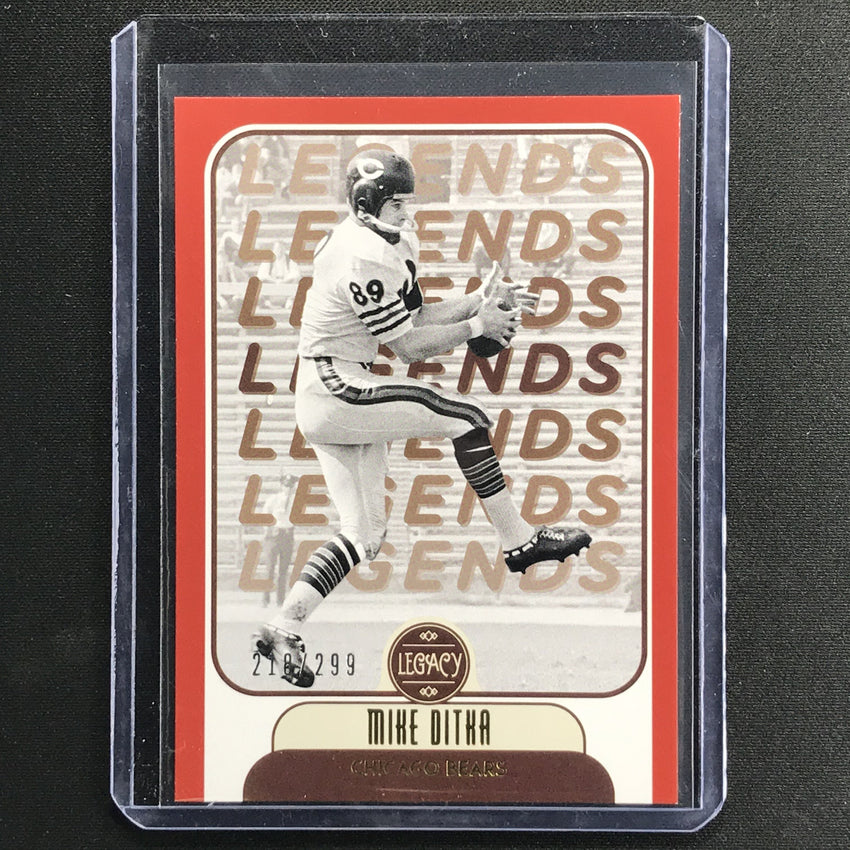 2021 Legacy MIKE DITKA Legends Red 218/299