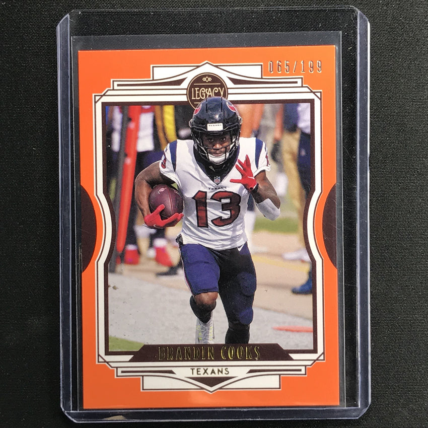 2021 Legacy Brandin Cooks Base Orange 65/199