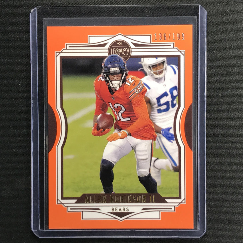 2021 Legacy Allen Robinson Ii Base Orange 136/199
