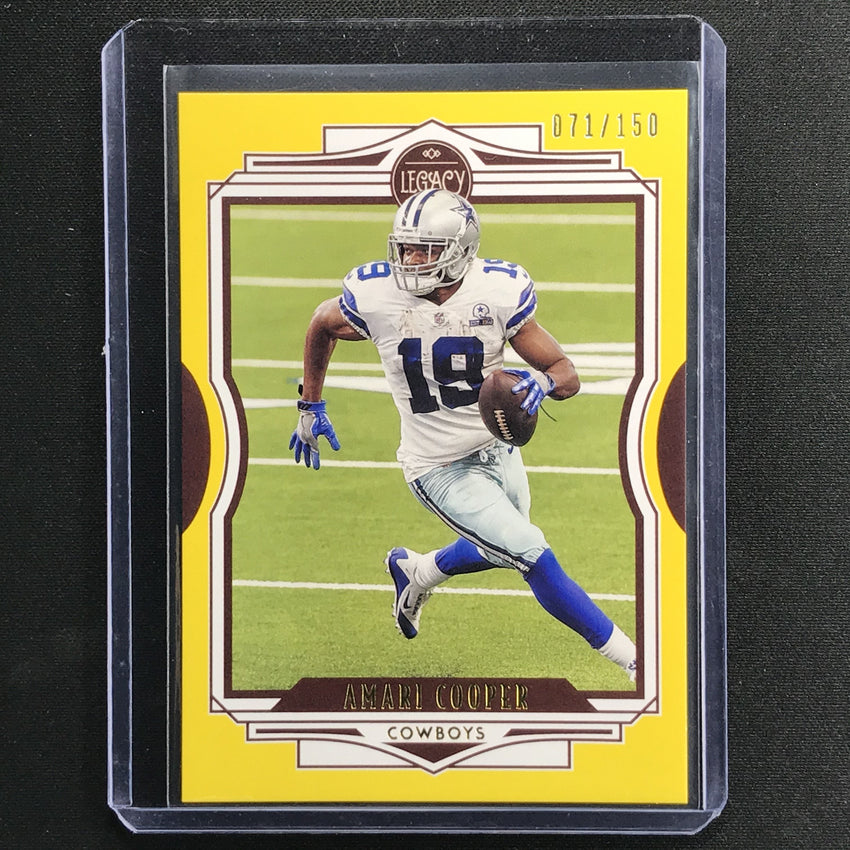 2021 Legacy Amari Cooper Base Yellow 71/150