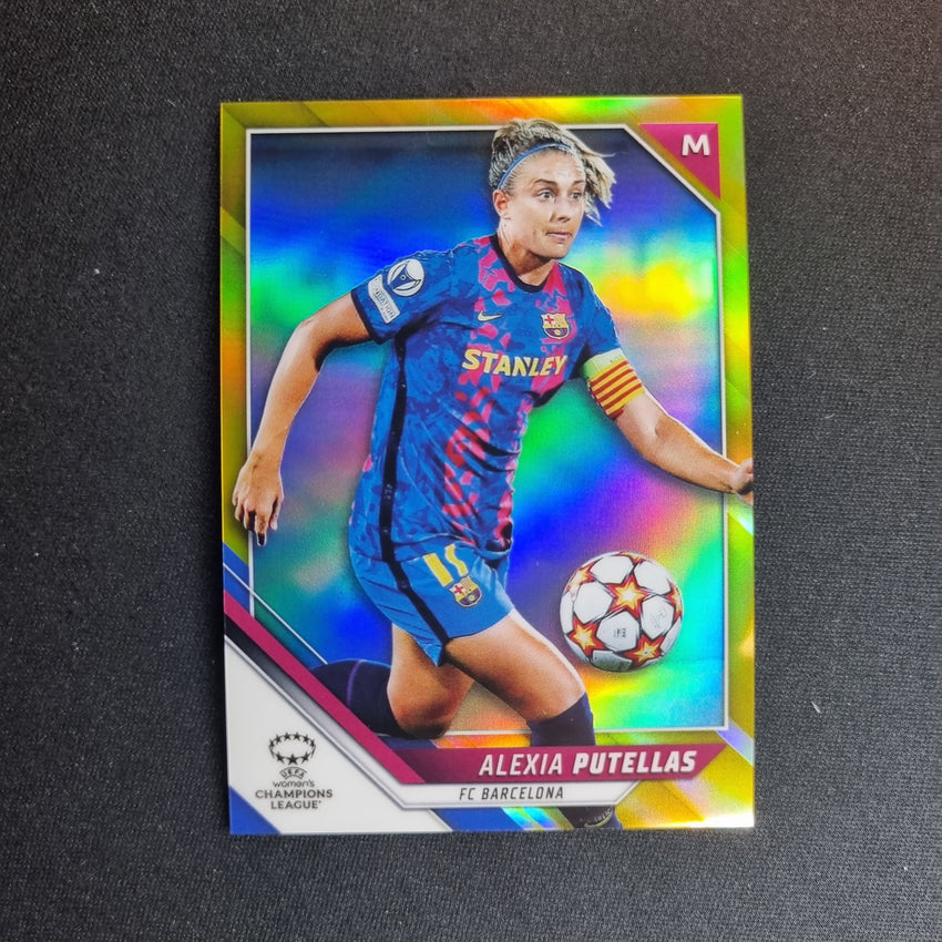 2021-22 Topps Chrome Uefa Ucl Womens Alexia Putellas Gold 42/50