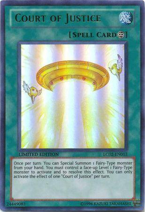 Court of Justice - LC02-EN013 - Ultra Rare Limited Edition-Cherry Collectables