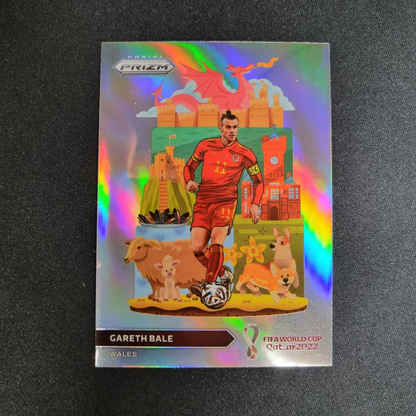 2022 Prizm Fifa World Cup Qatar Gareth Bale National Landmarks Ssp No 32