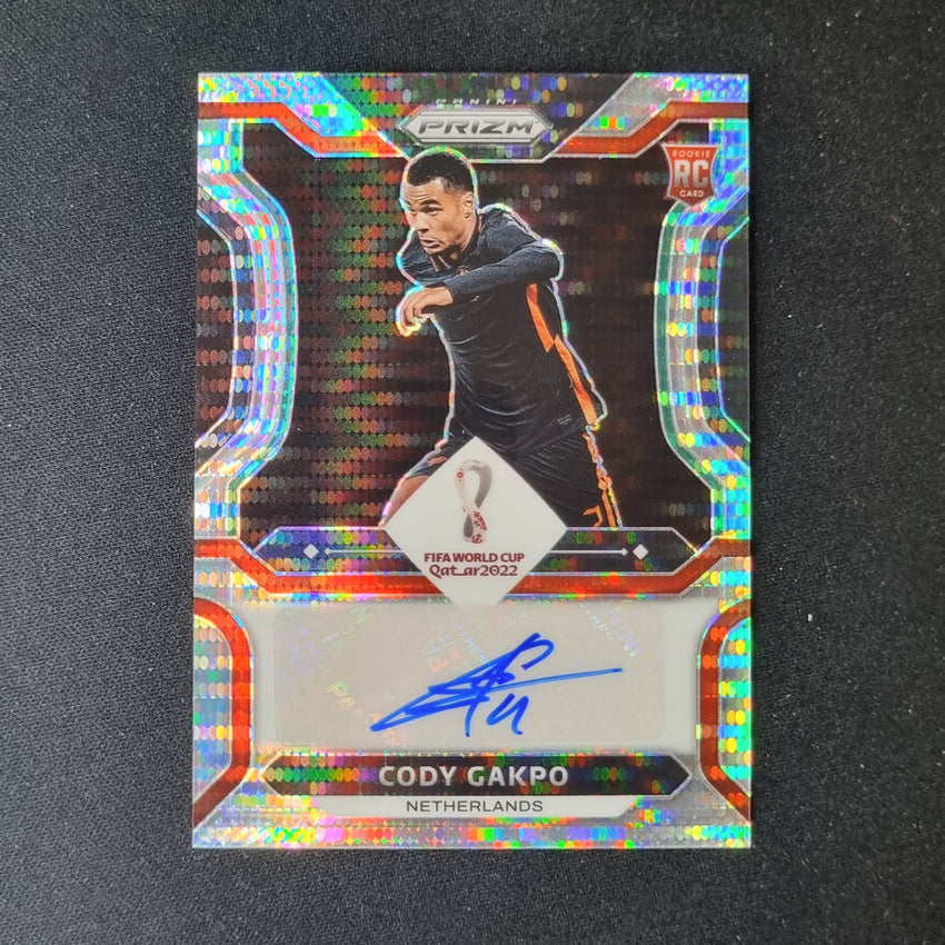 2022 Prizm Fifa World Cup Qatar Cody Gakpo Rookie Breakaway Signatures Auto No Cgk