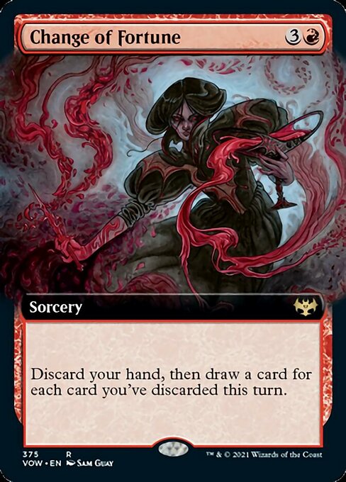 Extended Change Of Fortune - 375 - Rare Crimson Vow