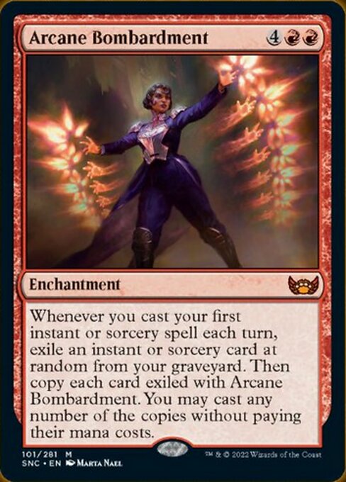 Arcane Bombardment 101/281 - Mythic Streets of New Capenna