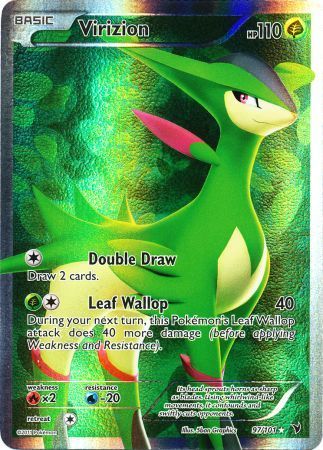 Virizion - 97/101 - Full Art Ultra Rare - Noble Victories-Cherry Collectables
