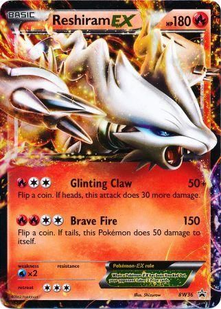 Reshiram EX - BW36 - Ultra Rare