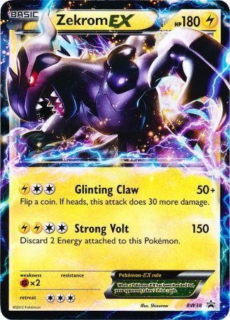 Zekrom EX - BW38 - Ultra Rare