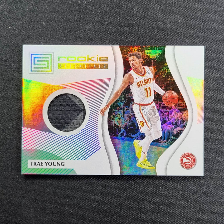 2018-19 Status Trae Young Rookie Essentials Jersey No Tyg