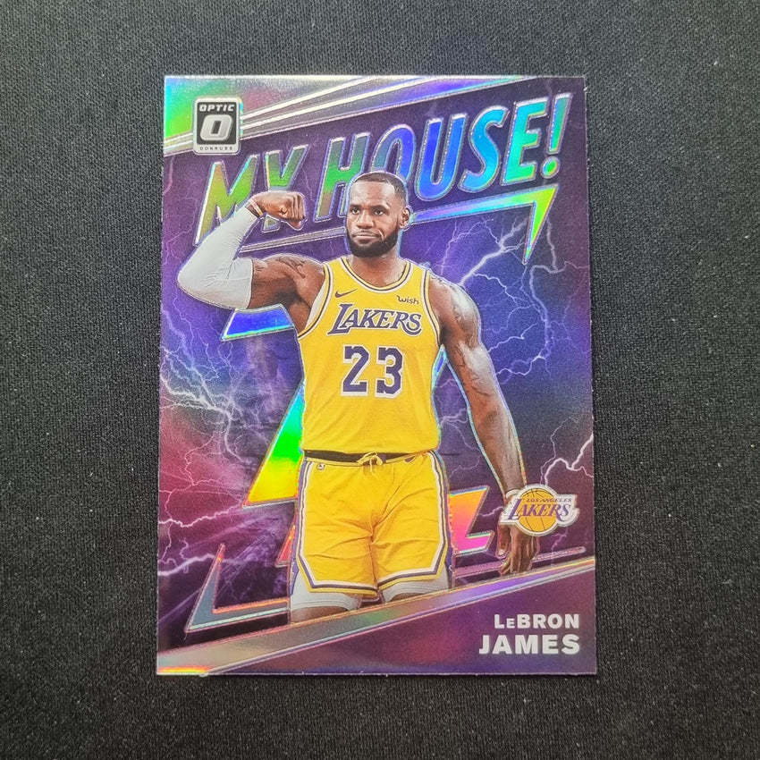 2019-20 Donruss Optic LEBRON JAMES My House Holo Silver #13