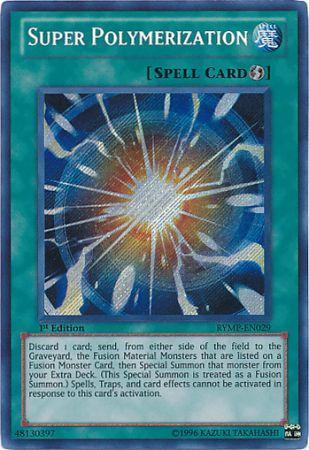 Super Polymerization - RYMP-EN029 - Secret Rare 1st Edition-Cherry Collectables