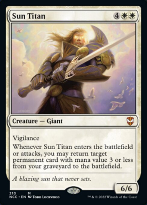 Sun Titan #210 -  New Capenna Commander