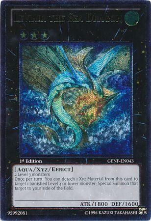 Ultimate Rare - Leviair the Sea Dragon - GENF-EN043 1st Edition-Cherry Collectables