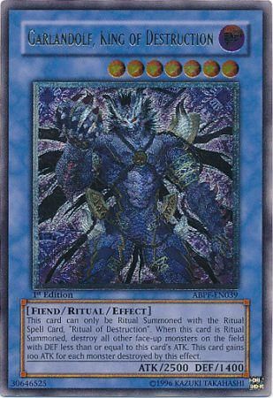 Ultimate Rare Garlandolf King Of Destruction - Abpf-en039 - 1st Edition