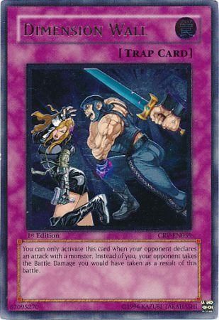 Ultimate Rare - Dimension Wall - CRV-EN059 1st Edition-Cherry Collectables