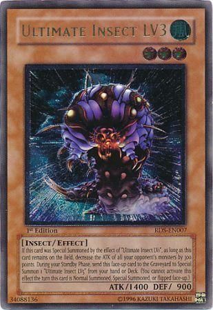 Ultimate Rare - Ultimate Insect LV3 - RDS-EN007 1st Edition-Cherry Collectables