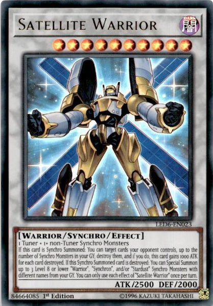yugioh satellite warrior deck Satellite Warrior - Led6-en023