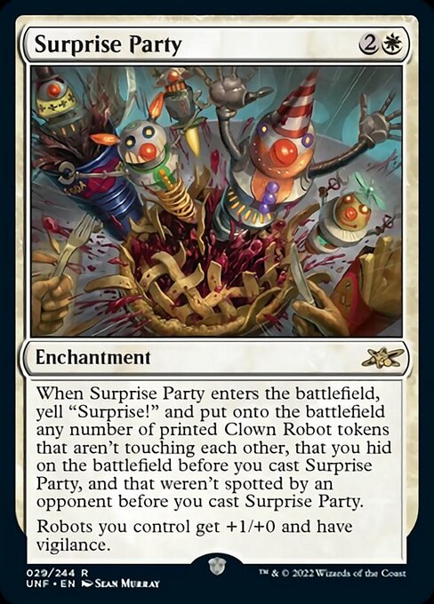 Surprise Party 29/244  - Rare Unfinity