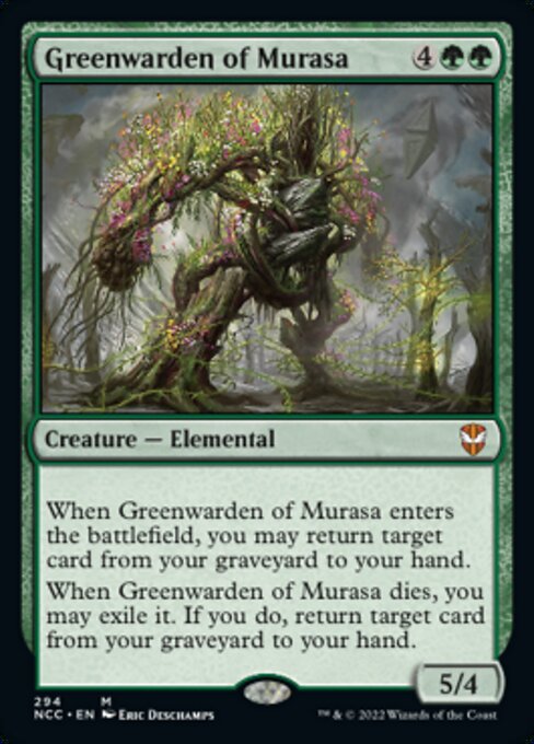 Greenwarden of Murasa #294 -  New Capenna Commander