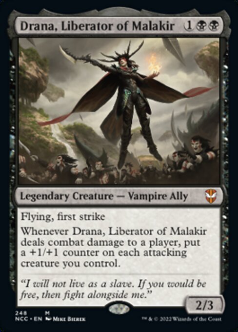 Drana, Liberator of Malakir #248 -  New Capenna Commander