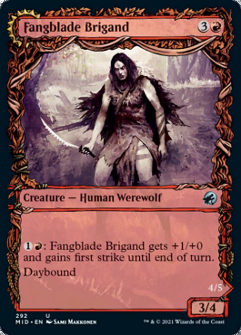 292SHOWCASE Fangblade Brigand // Fangblade Eviscerator 292 - Midnight Hunt
