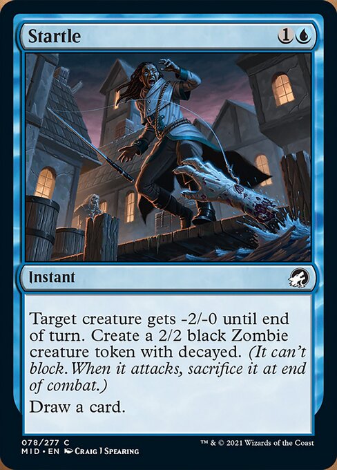 78Startle 78/277 Common - Midnight Hunt