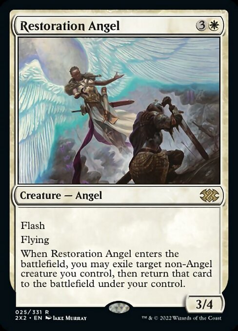 Restoration Angel 25 /331 - Rare Double Masters 2022