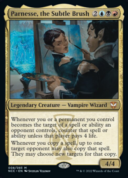 Parnesse, the Subtle Brush 8/93 -  New Capenna Commander