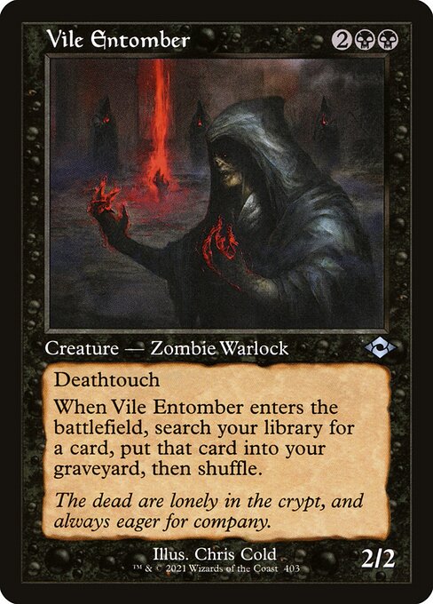 FOIL RETRO Vile Entomber #403 - MH2 Modern Horizons 2