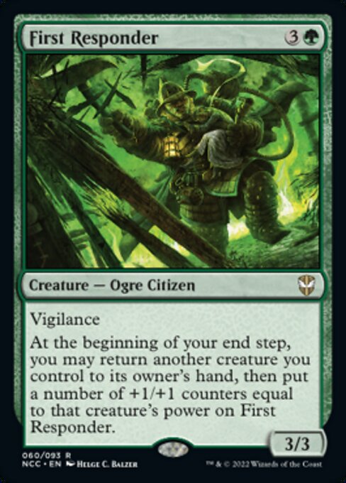 First Responder 60/93 -  New Capenna Commander