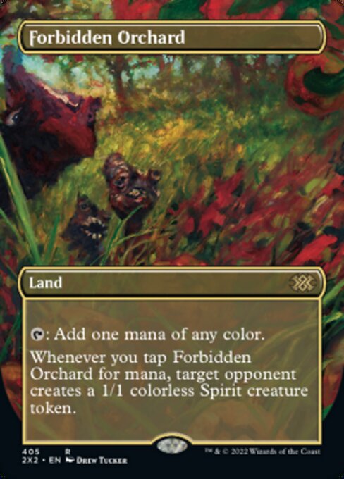 BORDERLESS Forbidden Orchard 405# - Rare Double Masters 2022
