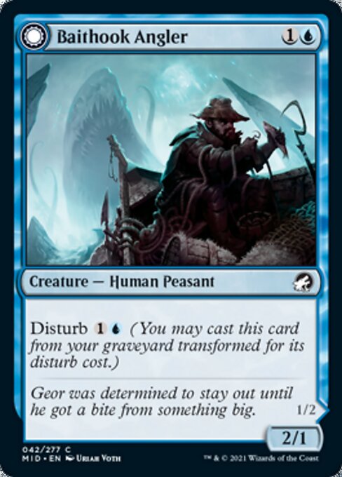 42Baithook Angler // Hook-Haunt Drifter 42/277 Common - Midnight Hunt