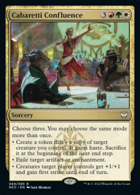 Cabaretti Confluence 69/93 -  New Capenna Commander