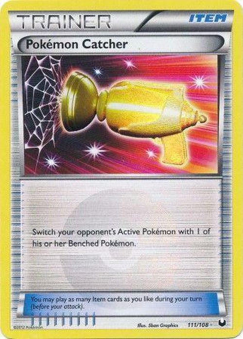 Pokemon Catcher - 111/108 - Ultra Rare - Dark Explorers-Cherry Collectables