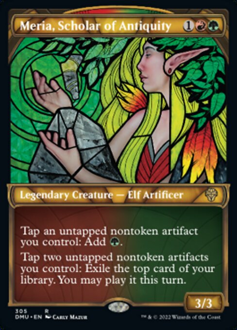 Meria, Scholar of Antiquity - 305# - Rare - SHOWCASE 