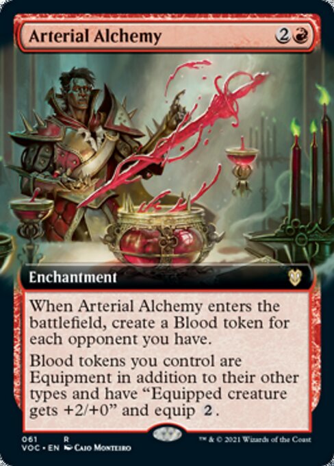 Extended Arterial Alchemy - No 61 Commander Crimson Vow
