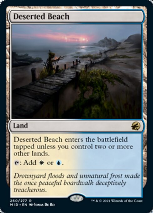 260Deserted Beach 260/277 Rare - Midnight Hunt