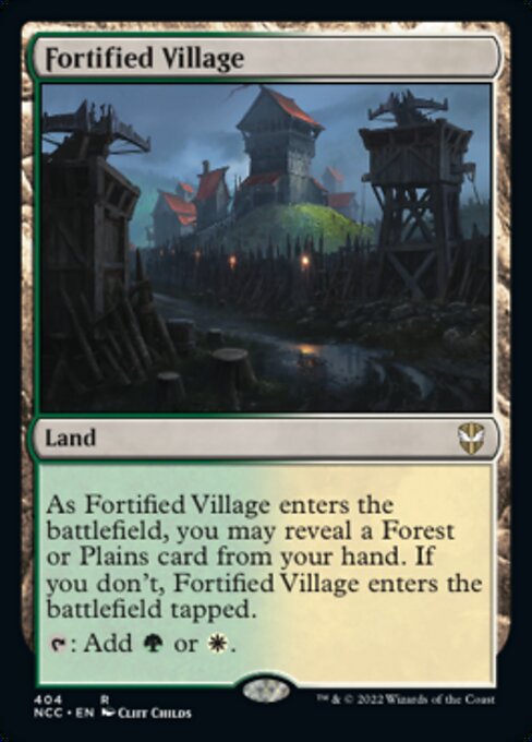 Fortified Village #404 -  New Capenna Commander