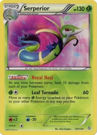 Serperior - 125/124 - Ultra Rare - Dragons Exalted-Cherry Collectables