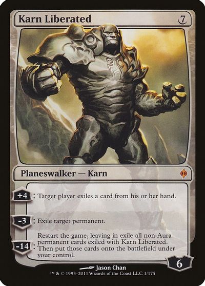Karn Liberated 1/175 - New Phyrexia