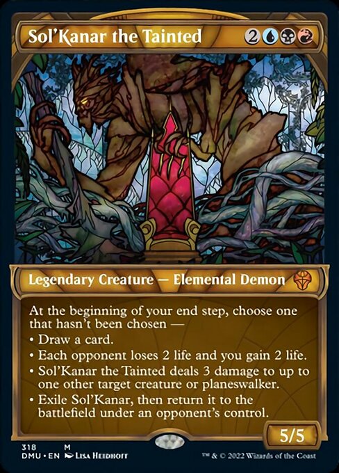Sol'Kanar the Tainted - 318# - Mythic - SHOWCASE 