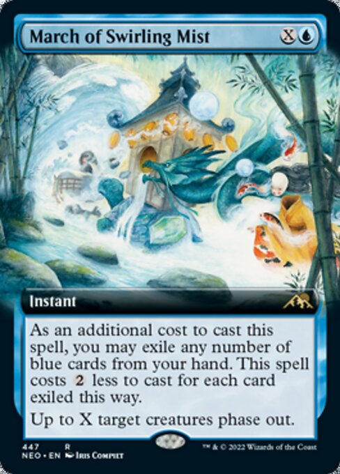 EXTENDEDMarch of Swirling Mist 447 -  Kamigawa Neon Dynasty